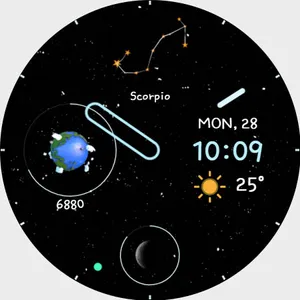 AWD Universe C watch face screenshot 13