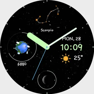 AWD Universe C watch face screenshot 14