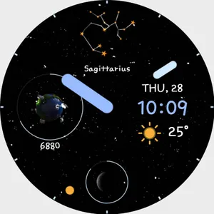 AWD Universe C watch face screenshot 17