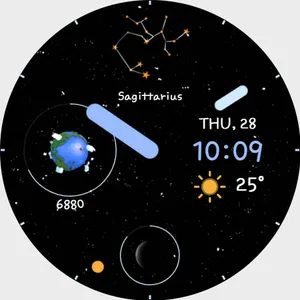 AWD Universe C watch face screenshot 18