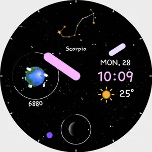AWD Universe C watch face screenshot 19
