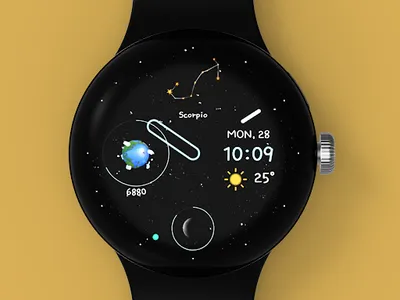 AWD Universe C watch face screenshot 7