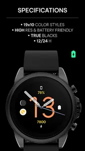 Awf Anjuna: Watch face screenshot 1
