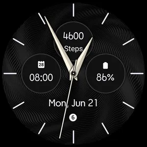 Awf Modern Analog: Watch face screenshot 10