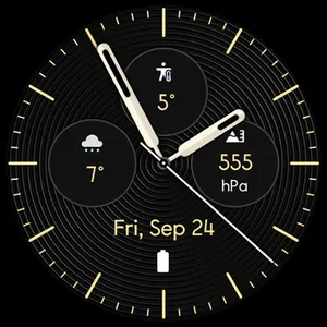 Awf Modern Analog: Watch face screenshot 8