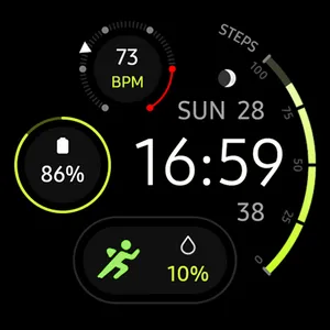 Awf n-Digital 2: Watch face screenshot 10