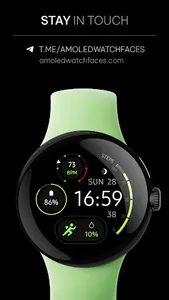 Awf n-Digital 2: Watch face screenshot 2