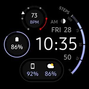 Awf n-Digital 2: Watch face screenshot 7