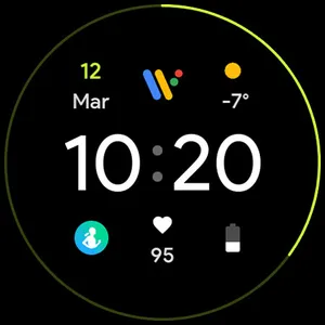 Awf Pixel: Wear OS watch face screenshot 11