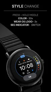 Awf Pixel: Wear OS watch face screenshot 4