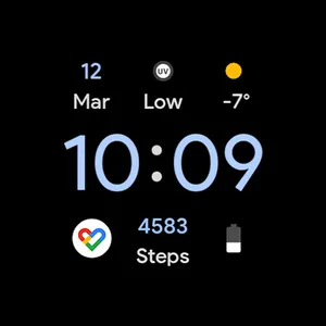 Awf Pixel: Wear OS watch face screenshot 7