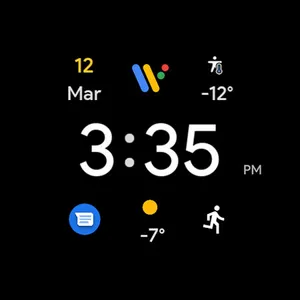 Awf Pixel: Wear OS watch face screenshot 9