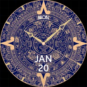 Aztec Calendar Watch Face screenshot 5