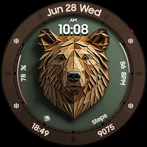 Bear Accessory - watch face screenshot 13