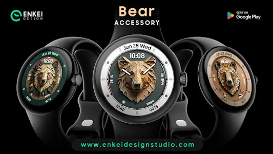 Bear Accessory - watch face screenshot 5