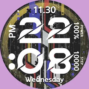 Cyberfunk Watchface screenshot 7