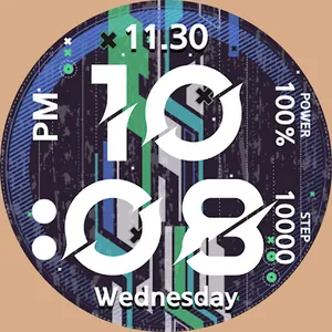 Cyberfunk Watchface screenshot 8