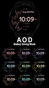Butterfly Bloom Watch Face screenshot 5