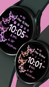 Butterfly Bloom Watch Face screenshot 7