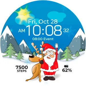 Chester Christmas watch face screenshot 12