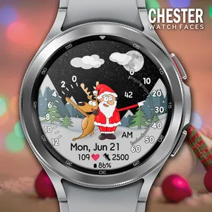 Chester Santa Claus watch face screenshot 10