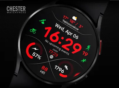 Chester Serenity watch face screenshot 3