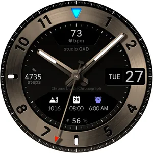 Chrome Digital Watch Face screenshot 17