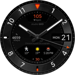Chrome Digital Watch Face screenshot 19