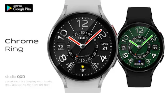 Chrome Ring Watch Face screenshot 0