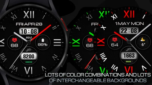 WIN RomanMOD Classic watchface screenshot 11