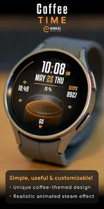 Coffee Time - watch face screenshot 0