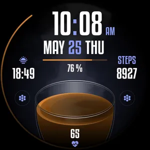 Coffee Time - watch face screenshot 12