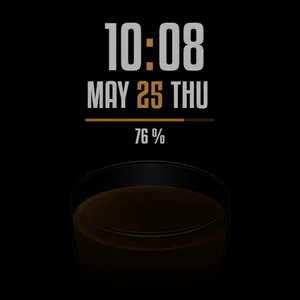 Coffee Time - watch face screenshot 8