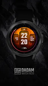 DADAM18 Digital Watch Face screenshot 6