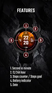 DADAM18 Digital Watch Face screenshot 7