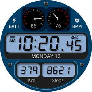 Digital Cluster A Watch Face screenshot 16