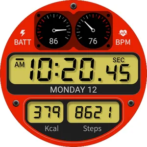 Digital Cluster A Watch Face screenshot 19