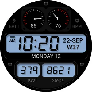 Digital Cluster A Watch Face screenshot 21
