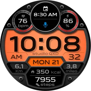 Digital Composition Watch Face screenshot 17
