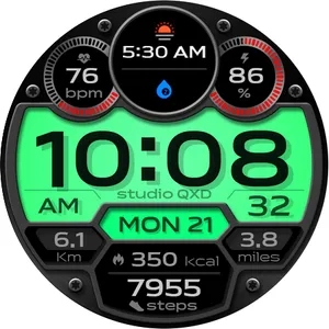 Digital Composition Watch Face screenshot 18