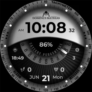 DM | 028 Digital Watch Face screenshot 8