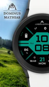 DM | 035 Digital Watch Face screenshot 3