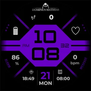 DM | 035 Digital Watch Face screenshot 7