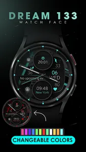 Dream 133 analog watch face screenshot 1