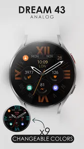 Dream 43 analog watch face screenshot 16