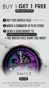 Dream 43 analog watch face screenshot 17