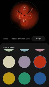 Colourful Glow Watch Faces screenshot 2