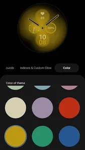 Colourful Glow Watch Faces screenshot 3