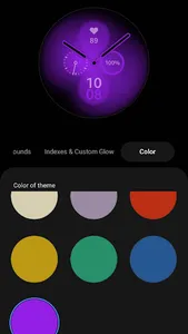 Colourful Glow Watch Faces screenshot 6
