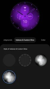 Colourful Glow Watch Faces screenshot 7